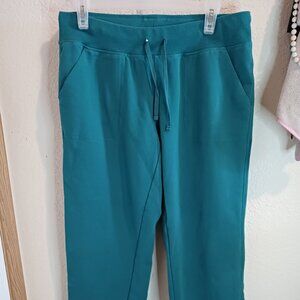 Aqua sweatpants